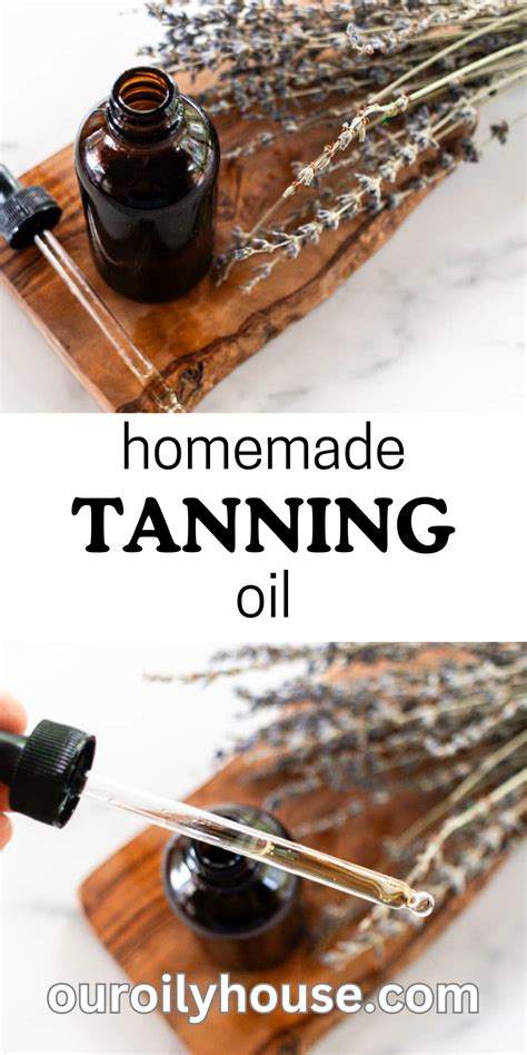 best homemade tanning oil.